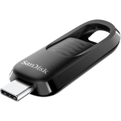 Sandisk ULTRA SLIDER TYPE-C FLASH DRIVE 256GB USB 3.2 G1 RETRACTABLE CON