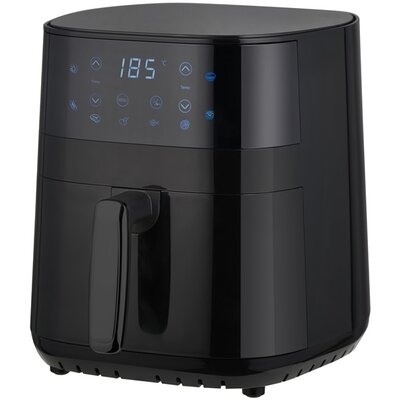 TOO AF-350-B-1400 W fekete 3,2 L forrólevegős sütő (air fryer) digitális vezérléssel