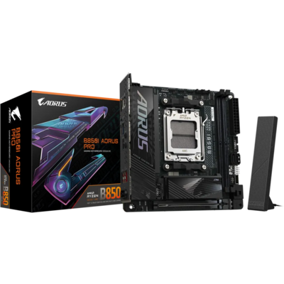 GIGABYTE Alaplap AM5 B850I AORUS PRO AMD B850, mini-ITX