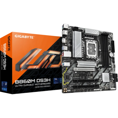 GIGABYTE Alaplap S1851 B860M DS3H INTEL B860, mATX