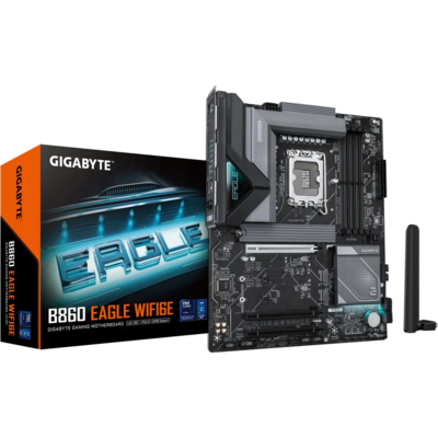 GIGABYTE Alaplap S1851 B860 EAGLE WIFI6E INTEL B860, ATX