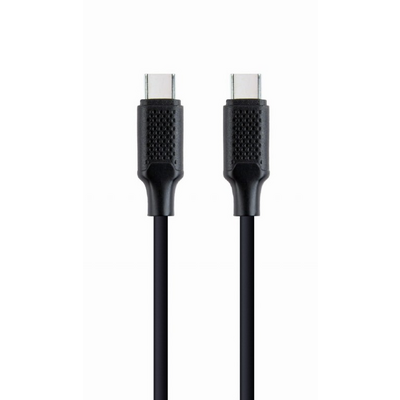 Gembird 100 W Type-C Power Delivery (PD) charging & data cable, 1.5 m Black