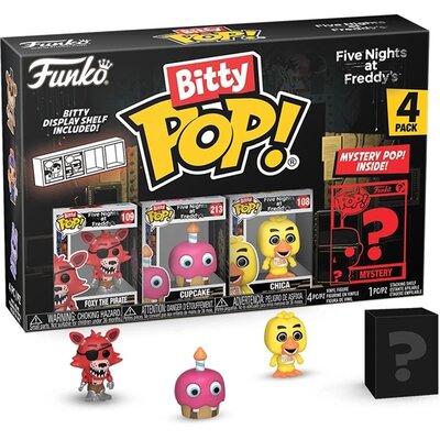 Funko Bitty POP! Five Nights at Freddy's: Foxy figura 4db-os figura csomag