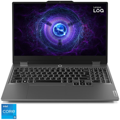 LENOVO LOQ Gaming 15IRX9, 15.6" FHD, Intel Core i5-13450HX, 32GB, 1TB SSD, nV RTX 4050 6GB, NoOS, Luna Grey