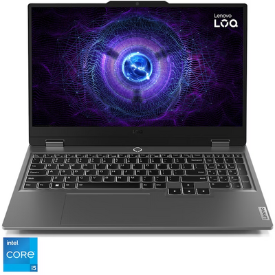 LENOVO LOQ Gaming 15IAX9, 15.6" FHD, Intel Core i5-12450HX, 16GB, 512GB SSD, nV RTX 4060 8GB, NoOS, Luna Grey