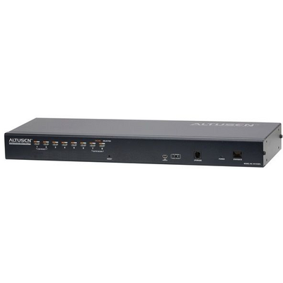 ATEN Altusen 1-Local/Remote Share Access 8-Port Multi-Interface Cat 5 KVM over IP Switch