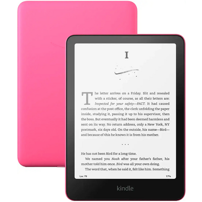 Amazon Kindle Paperwhite (2024) 7" E-book olvasó 32GB Metallic Raspberry (Reklámos verzió)