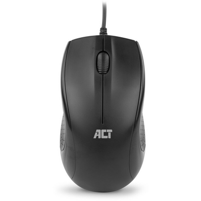 ACT AC5006 Wired Full-Size Optical Mouse Black