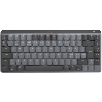 Logitech MX MECH. MINI WRLS ILLUM. KEYB - GRAPHITE - PAN - NORDIC