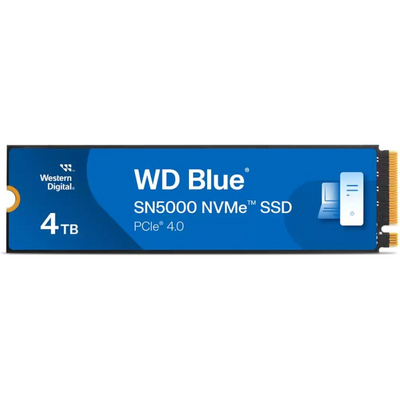 Western Digital SSD 4TB Blue SN5000 NVMe - WDS400T3B0A