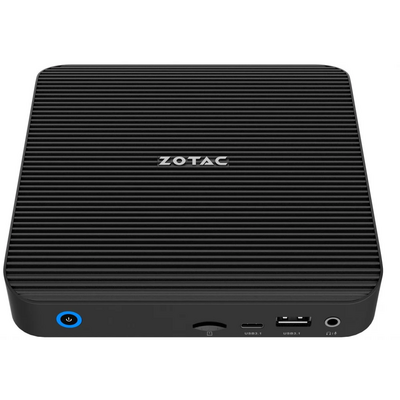 ZOTAC PC ZBOX, Intel N-series N100 3.8GHz, HDMI, Displayport, 2xLAN, WIFI, BT, M.2 SSD hely, 3xUSB, Passzív