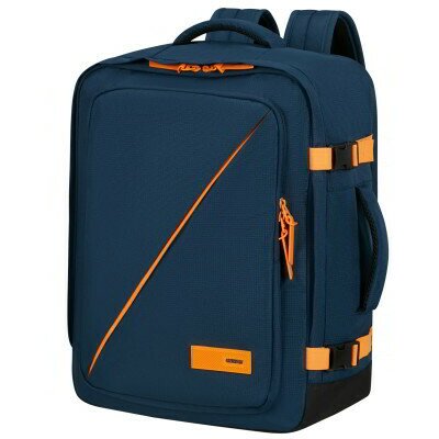 American Tourister TAKE2CABIN Casual Backpack M 15.6" kék/narancs kabin hátizsák