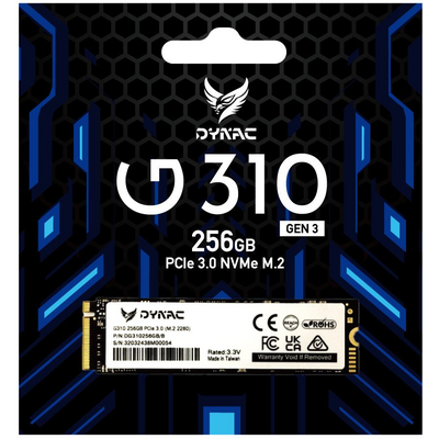 Dynac 256GB M.2 2280 NVMe G310