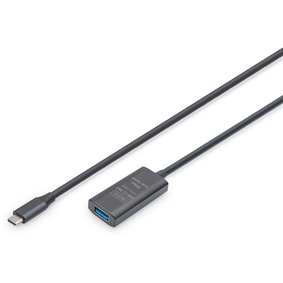 Assmann USB-C/USB-A 5G EXTENS CABLE 5M 5G USB 3.2 GEN1