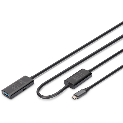 Assmann USB-C/USB-A 5G EXTENS CABLE 10M 5G USB 3.2 GEN1