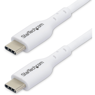 Startech.com 1M WHITE USB-C CHARGING CABLE 60W POWER DELIVERY M/M TYPE-C