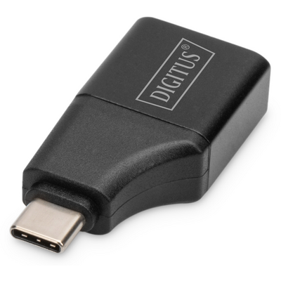 Assmann USB-C AUF HDMI TYP-A ADAPTER 4K 4K 30HZ ALUGEHUSE BLACK