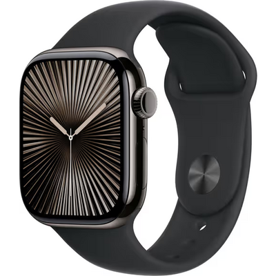 Apple APPLE WATCH S10 CELL 42MM SLATE TIT W. BLACK SP BAND - M/L