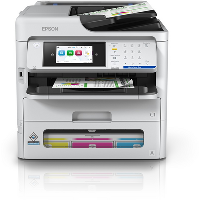 EPSON Tintasugaras nyomtató - WorkForce Pro EM-C800RDWF (A4, MFP, 4800x1200 DPI, 34 lap/perc, duplex, ADF, USB/LAN/Wifi)