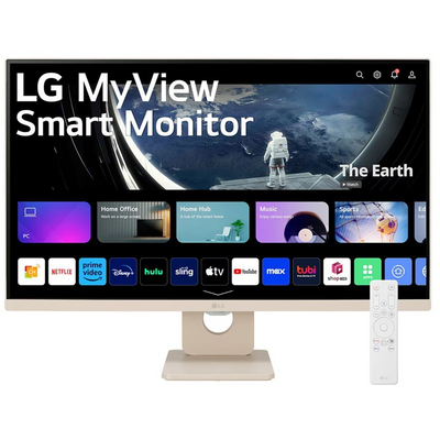 LG Smart IPS monitor 27" 27SR50F-E, 1920x1080, 16:9, 250cd/m2, 14ms, 2xHDMI/2xUSB/Bluetooth/AirPlay, hangszóró