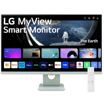 LG Smart IPS monitor 27" 27SR50F-G, 1920x1080, 16:9, 250cd/m2, 14ms, 2xHDMI/2xUSB/Bluetooth/AirPlay, hangszóró