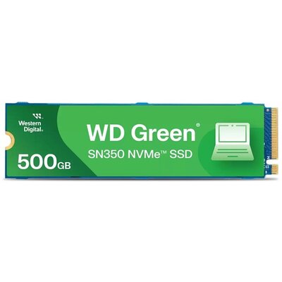 Western Digital 500GB M.2 NVMe 2280 Green SN350 (WDS500G2G0C-00CDH0) SSD