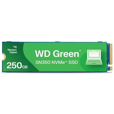 Western Digital 250GB M.2 NVMe 2280 Green SN350 (WDS250G2G0C-00CDH0) SSD