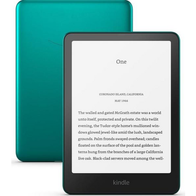 Amazon Kindle Paperwhite (2024) 7" E-book olvasó 32GB Metallic Jade (Reklám mentes)