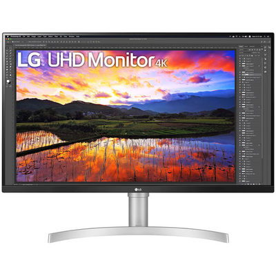 LG IPS monitor 31.5" 32UN650K, 3840x2160, 16:9, 350cd/m2, 5ms, 2xHDMI/DisplayPort, hangszóró