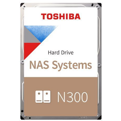 Toshiba N300 NAS HARD DRIVE 6TB 3.5 SATA 7200 RPM 512MB CMR