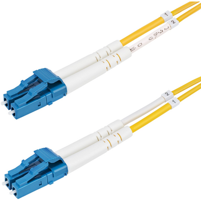 Startech.com 40M LC TO LC OS2 FIBER CABLE OS2/UPC/DUPLEX/LSZH