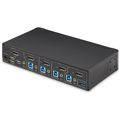 Startech.com P4AD122-KVM-SWITCH 4-PORT DISPLAYPORT KVM SWITCH