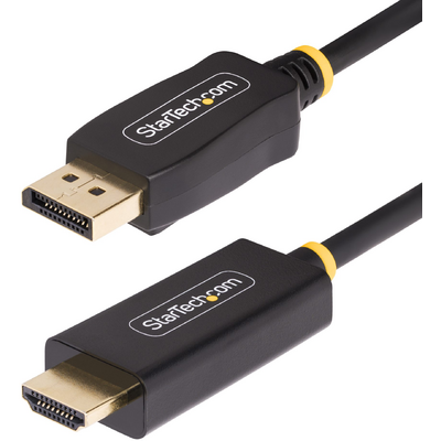 Startech.com DP TO HDMI ADAPTER CABLE 4K ACTIVE DISPLAYPORT TO HDMI ADAPT