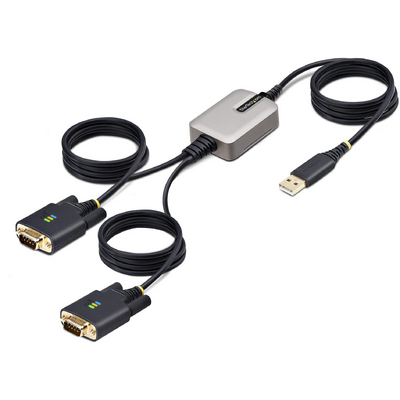 Startech.com 2-PORT USB SERIAL ADAPTER USB TO DUAL DB9 RS232 ADAPTER