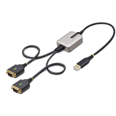 Startech.com 2-PORT USB SERIAL ADAPTER TO DUAL DB9 RS232 ADAPTER