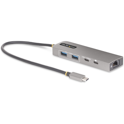 Startech.com 3-PORT USB-C HUB 2.5GBE PD 100W POWER DELIVERY PASSTHROUGH