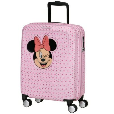 American Tourister FUNLIGHT DISNEY Spin. 55/20 Disney Minnie Pink kabinbőrönd