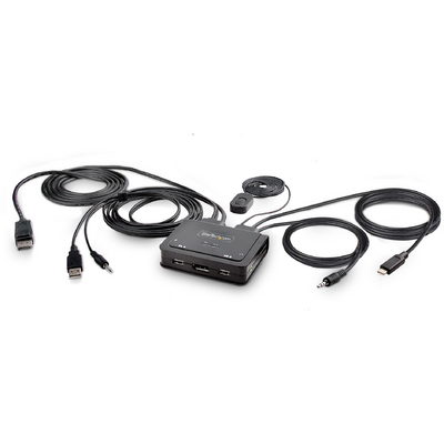 Startech.com C2-D46-UAC-CBL-KVM 2-PORT HYBRID CABLE KVM SWITCH