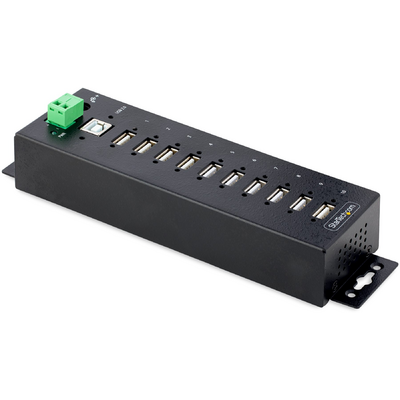 Startech.com INDUSTRIAL USB 2.0 HUB PORT USB HUB 10-PORT HUB