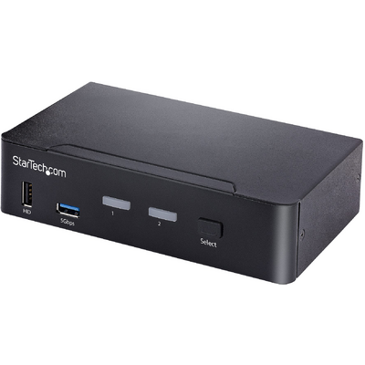 Startech.com 2 PORT DP USB C KVM SWITCH 60HZ 3.5MM AND USB AUDIO