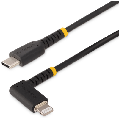 Startech.com USB-C TO LIGHTNING CABLE USB TYPE-C ANGLED LIGHTNING CORD