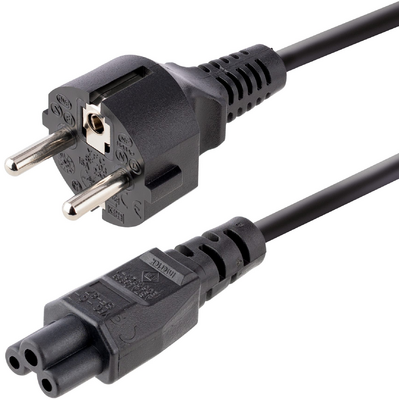 Startech.com LAPTOP POWER CORD - 18 AWG EU SCHUKO TO C5