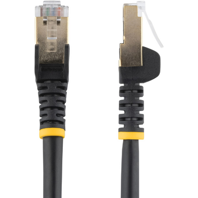 Startech.com 7M CAT6A ETHERNET CABLE BLACK BLACK - SHIELDED COPPER WIRE