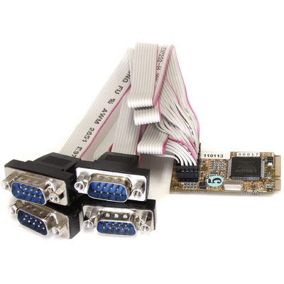 Startech.com 4 PORT MINI PCIE SERIAL CARD