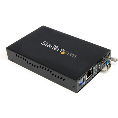 Startech.com GB SM FIBER MEDIA CONVERTER LC