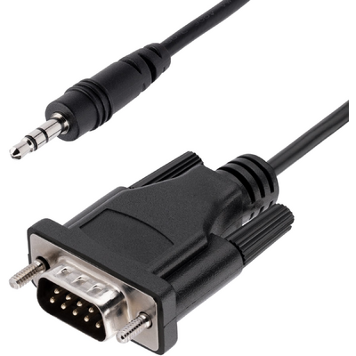 Startech.com 3FT DB9 TO 3.5MM SERIAL CABLE RS232 MALE TO 3.5MM SERIAL CABLE