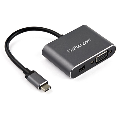 Startech.com USB C TO MDP OR VGA ADAPTER VGA OR MINI DP - HDR 4K 60