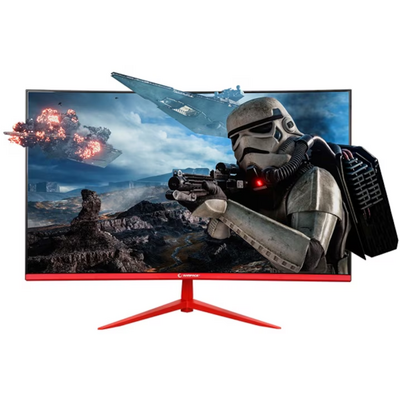 Rampage Monitor 27" - BLAZE BL27R165C (VA, 165Hz, 1ms, 16:9, 1920x1080, 220cd/m2, HDMI, DP, fekete, FreeSync, ívelt)