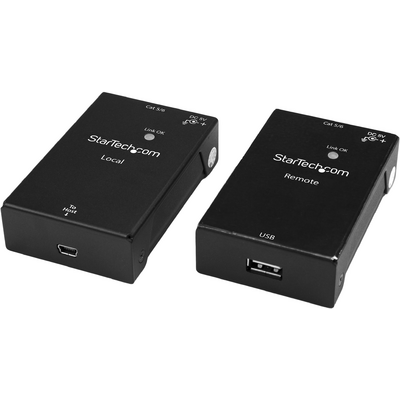 Startech.com 1 PORT USB 2.0 EXTENDER KIT ETHERNET EXTENDER - USB 2.0