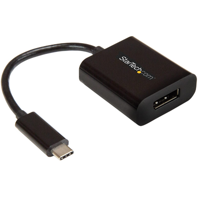 Startech.com DISPLAYPORT ADAPTER USB-C 24PIN M/20P F 4K 3840X2160 U-HD